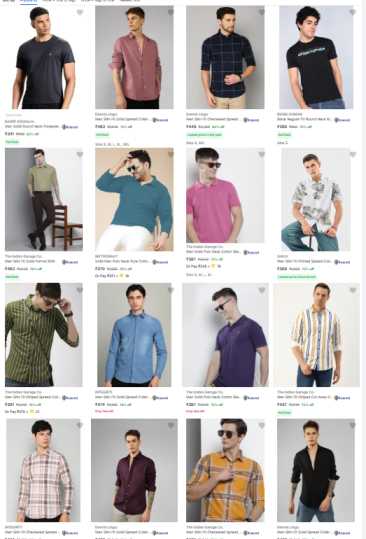 Men's Topwear Offer
